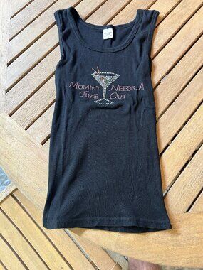 Ladies Rhinestone Cute Halter Top – Small